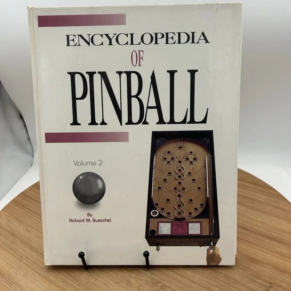 PINBALL Volume 1 &‎ 2 Historical Guide To Pinball Machines ~ Richard Bueschel